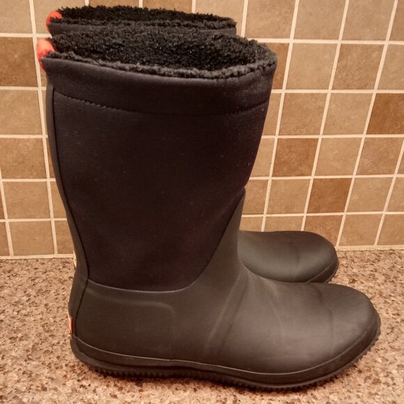 Hunter Original Insulated Roll Top size womens US 11, UK 9, EU 43 Sherpa Boots, - Picture 2 of 9